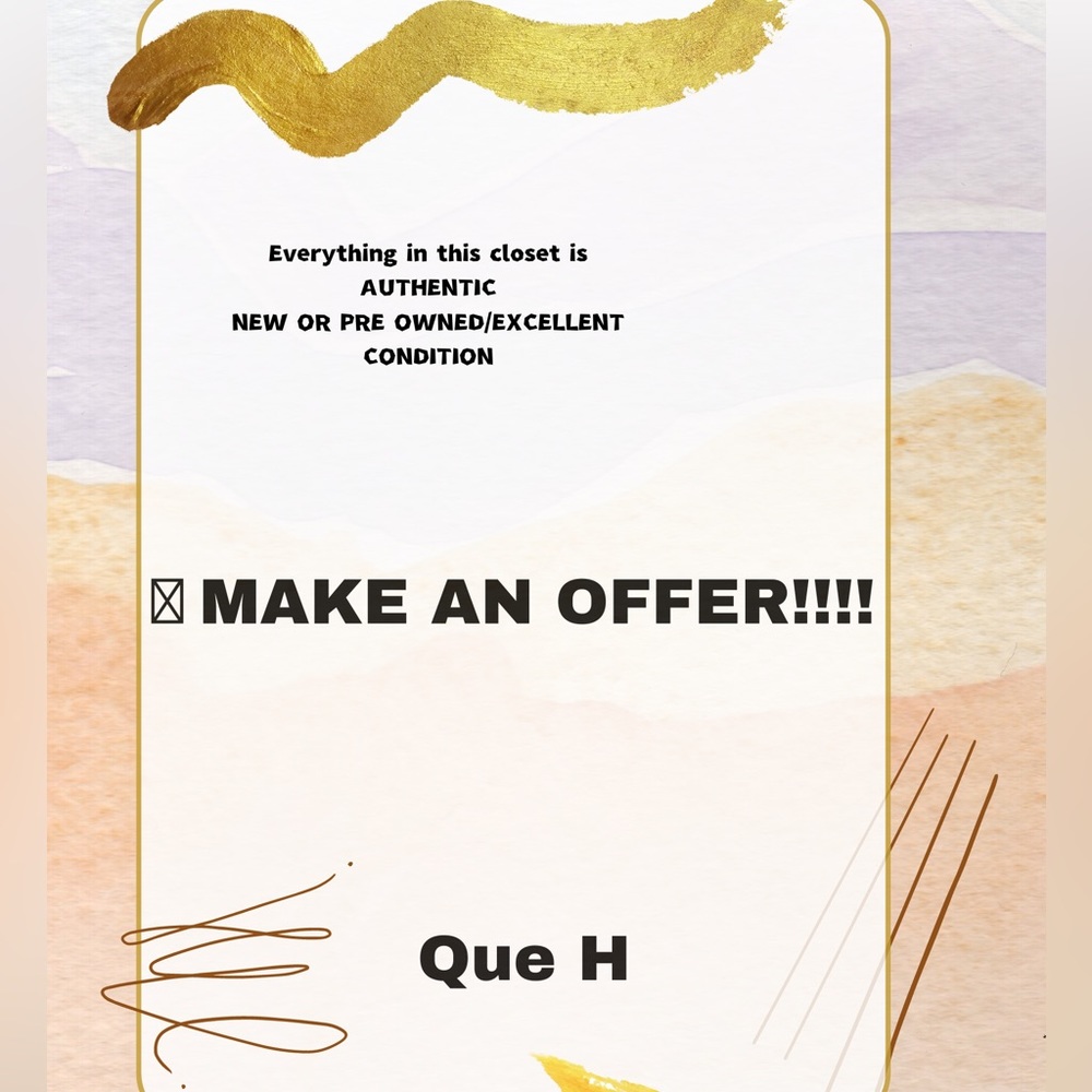 Meet your Posher, Que H